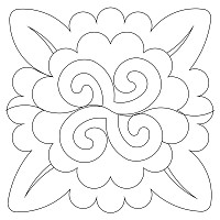 courtyard tile border 002